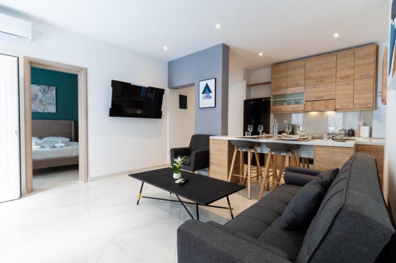 Aiolos Luxury Suite 3 Agios Dimitrios Near Metro Athen Eksteriør bilde