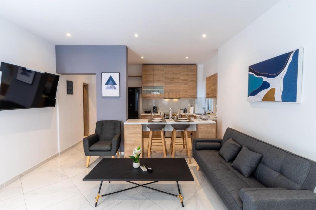 Aiolos Luxury Suite 3 Agios Dimitrios Near Metro Athen Eksteriør bilde